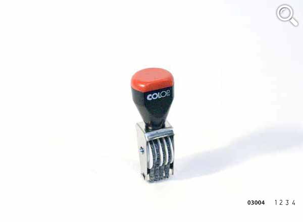 Ziffernbandstempel 03004