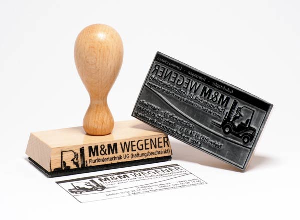 Holzstempel 130 x 120 mm