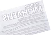 Stempelplatte Pocket Stamp Q 25